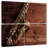 Abarca Saxophone On Wood