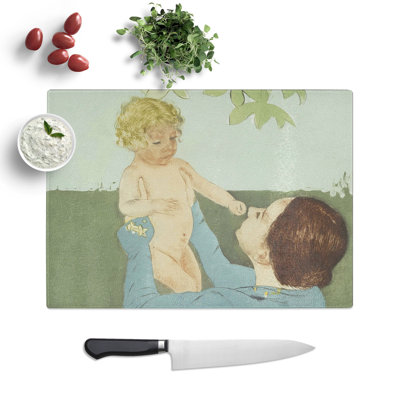 Mother and Child Vol.3 by Mary Cassatt Chopping Board