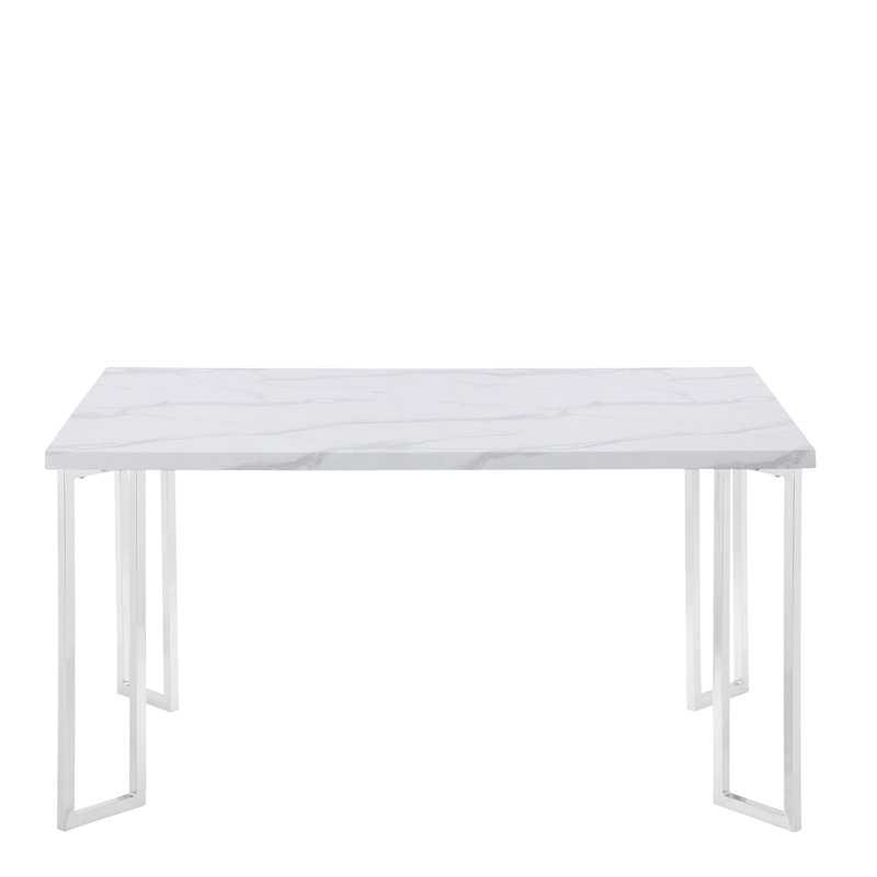 Savana Metal Base Dining Table