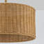 Plafonnier semi-encastré 3 lumières Coastal Boho