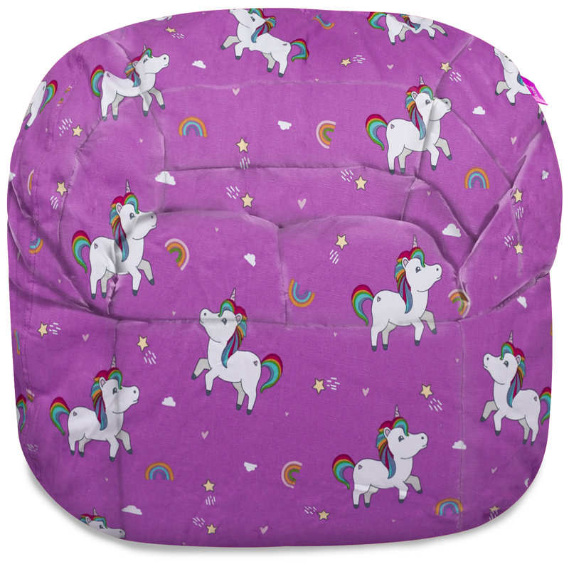 Bean Bag Chair for Kids, Teens and Adults, Structured Comfy Bean Bag Seat for Living Rooms, Bedrooms And Basements, Sonoma Lounge Chair, Multiple Colors and Fabrics