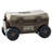 11.1'' H x 12.09'' W Utility Cart with Wheels