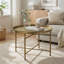 Steel Top Coffee Table