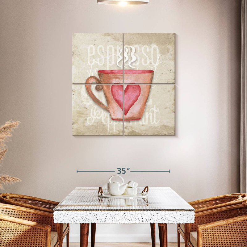 Yarlin Daily Coffee III, H 38 po x l 38 po