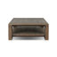 Roca Outdoor Rectangular Teak Coffee Table