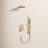 Slidea Complete Rainfall Shower System with Rough in-Valve and Slide Bar-63308439