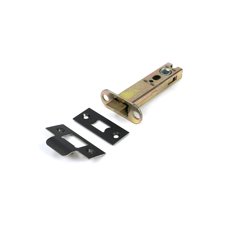 Polished Chrome 4" Heavy Duty Latch, Aged Bronze