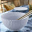 Bol de service 10,55 "blanc perle