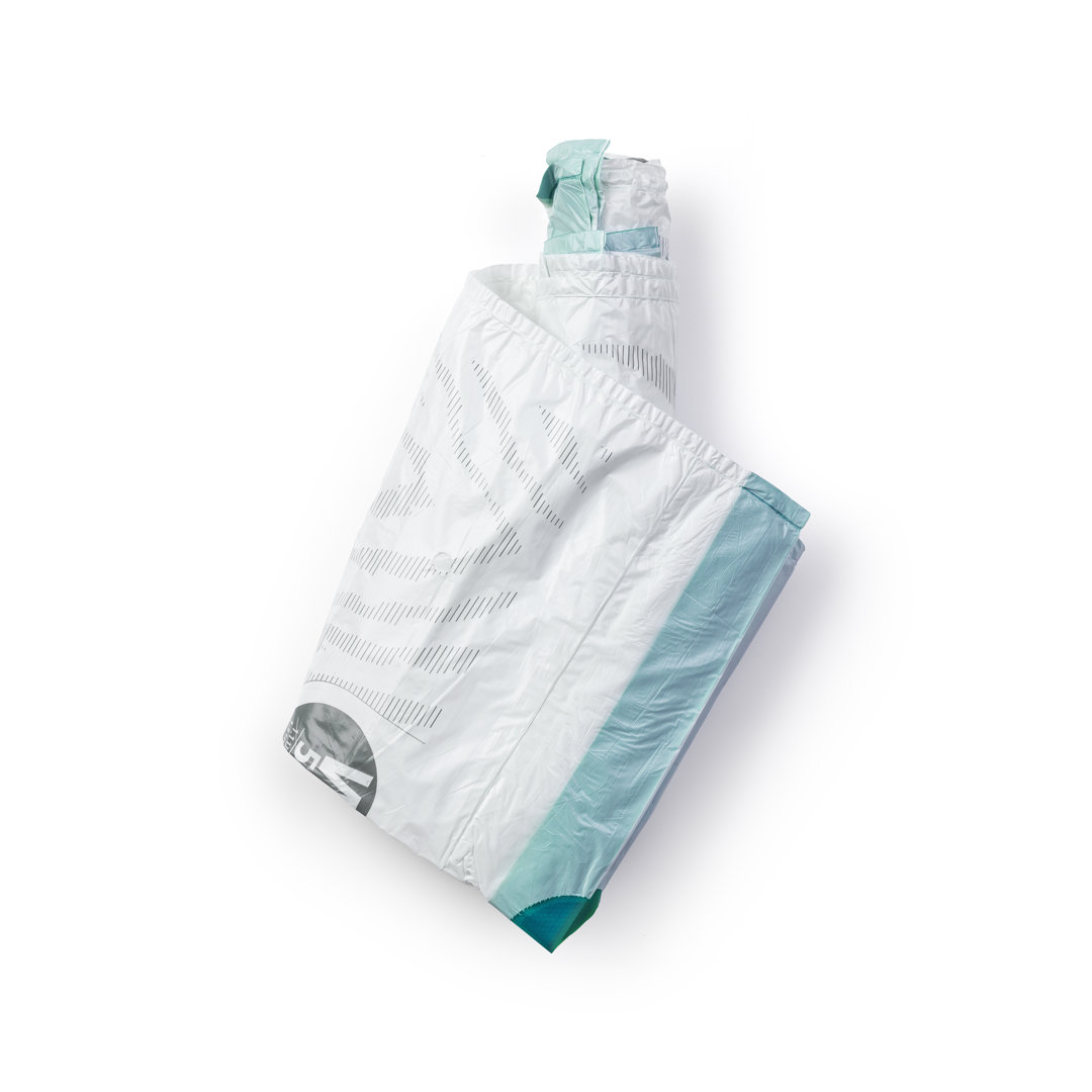Brabantia PerfectFit Trash Bags, Code W, 1.3 Gallon (5L), 200 Trash Bags   Brabantia