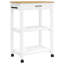 Kitchen Trolley MONZA 60X40x90 Cm Solid Wood Pine-1831165923