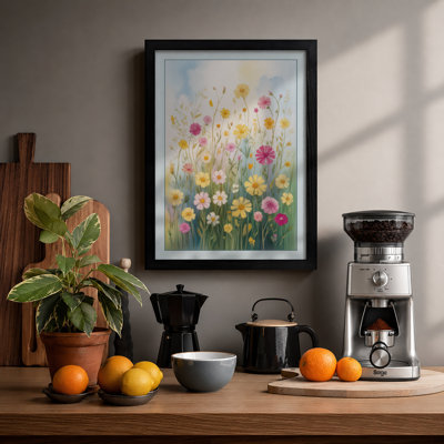 Wildflower Meadow Botanical - Framed Print