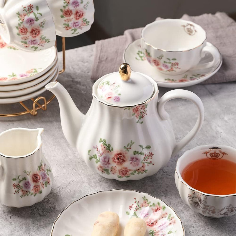 British Royal Series Porcelain Tea Set