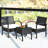 Pendrick 2 - Person Patio Conversation Sets with Cushions-1884512785