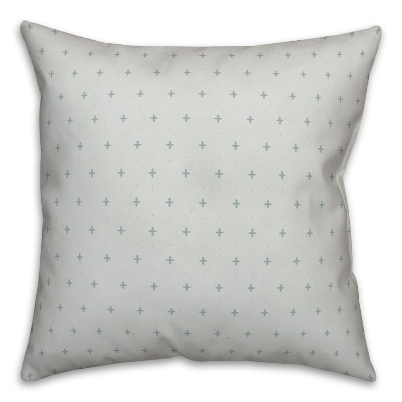  Housse de coussin décoratif en polyester / mélange de polyester, Bleu
