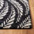 Kahlo Hand Tufted Wool/Cotton Floral Rug in Charcoal/Ivory-1333584753