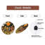 Horloge d'Halloween, horloge murale moderne en verre 12 po