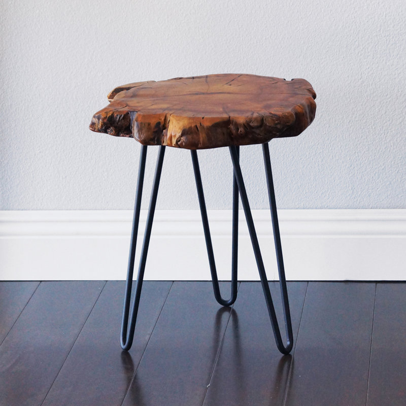 Jayce Solid Wood Top End Table
