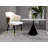Light-luxury Leather Backrest Accent Chair