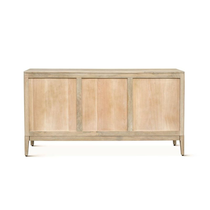 Calabasas 64" Sideboard In Natural White Cane