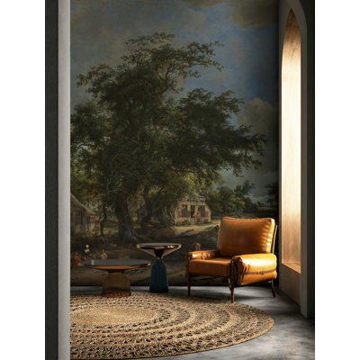 Papier peint paysage champêtre Country Cottage