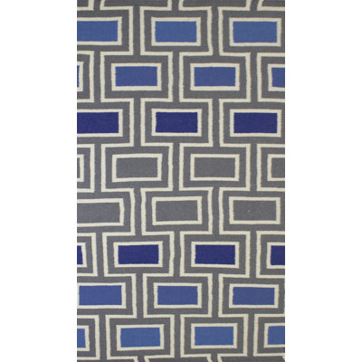 Dracut Wool Geometric Indoor Rug