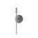 Sapello Plug & Play 1-Light Wall Sconce in Transitional and Modern Style-16 Inches Tall and 5 Inches Wide