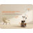 Adjustable Hright 6-Tiers Floor To Ceiling Cat Tree With Litter Box-2145788344