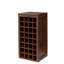 Buffet modulaire Ailey 32 en noyer brun foncé - Unité de rangement pour 32 bouteilles
