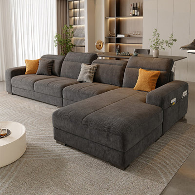 Canapé modulaire 3 pièces rembourré