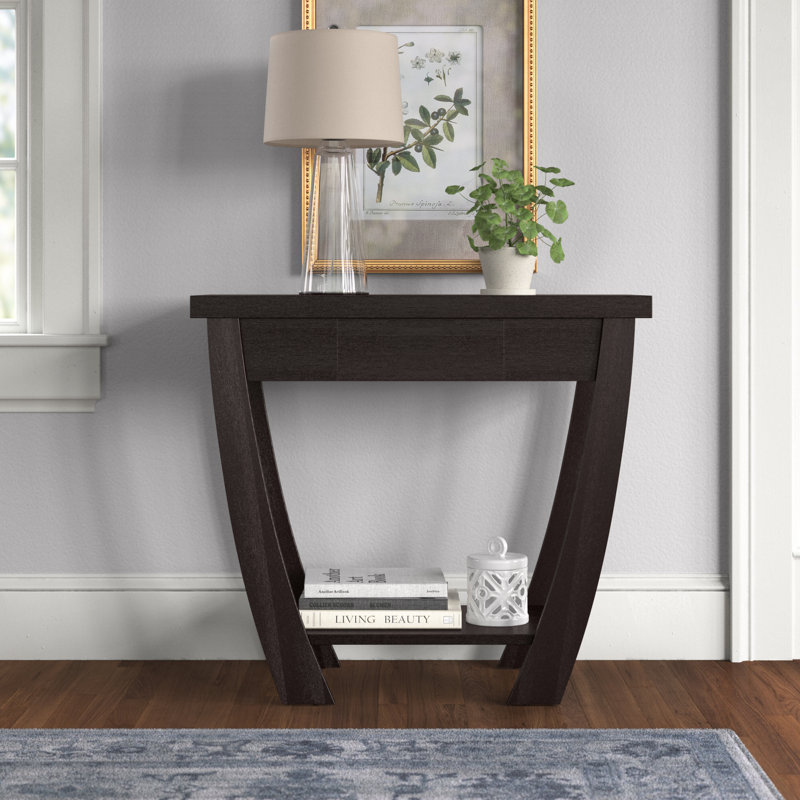 Manorville 91.44cm Console Table, Cappuccino