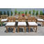 Monterey Outdoor 9 - Piece Teak Dining Set with Cushions-947915887-947915880