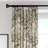 French Countryside Linen Blend Toile Room Darkening Pinch Pleat Curtain Panel-60500109