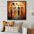 Black Single Picture Framed