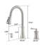 Robinet de cuisine avec distributeur de savon Clihome-87820074
