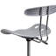 Vibrant Chrome Drafting Stool with Tractor Seat-2017077468