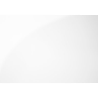 Bureau d'ordinateur 48 po pour travail de bureau - Stratifié blanc, métal, contemporain avec rangement, l 47,98 po
