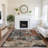 Premium Machine Washable Mayfield AMF1839 Abstract Rug-825072342