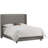 Upholstered Metal Wingback Bed-22855931-14891446