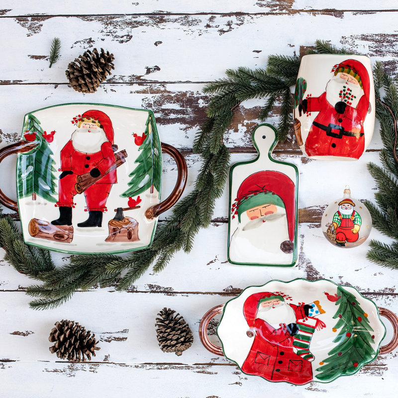 Old St. Nick Terra Bianca Platter