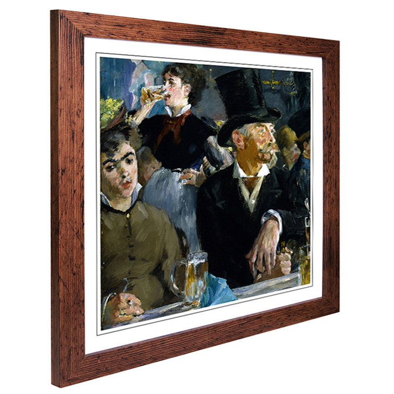 Edouard Manet - Single Picture Frame Painting, Walnut
