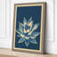 Lotus in Teal Botanical - Wrapped Canvas-1268253977-1268253983