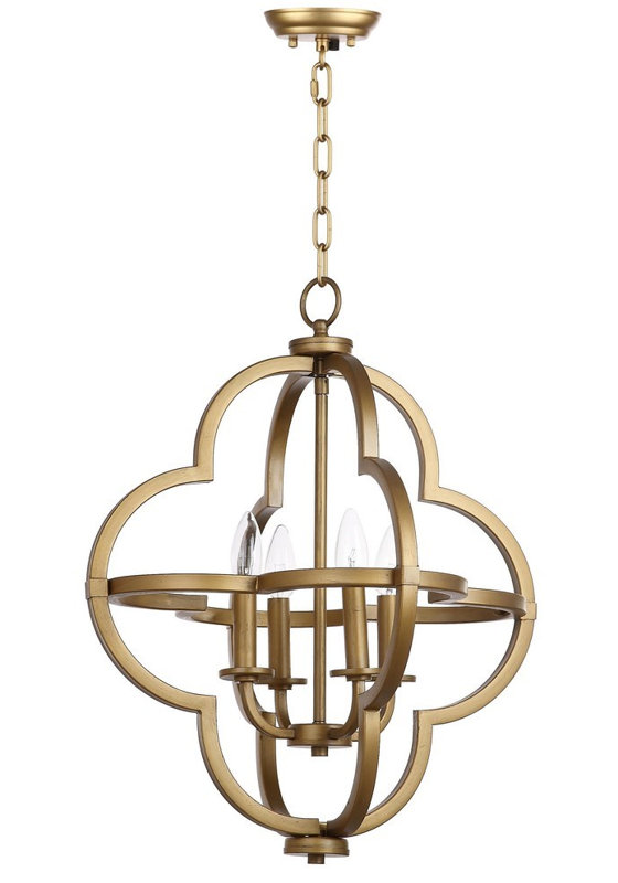 Danilynn 4 - Light Dimmable Globe Chandelier