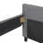Upholstered Daybed With Two Drawers, Gray, Structure Build Base-1648087051
