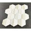 Carreau de mosaïque 4 po x 4 po Honeycomb