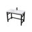 Raya 42'' Single Bathroom Vanity with Resin Top