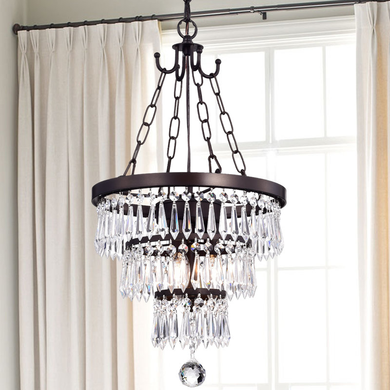 Ottery St Mary 3 - Light Antique Bronze Unique/Statement Pendant, 50" H x 12 W