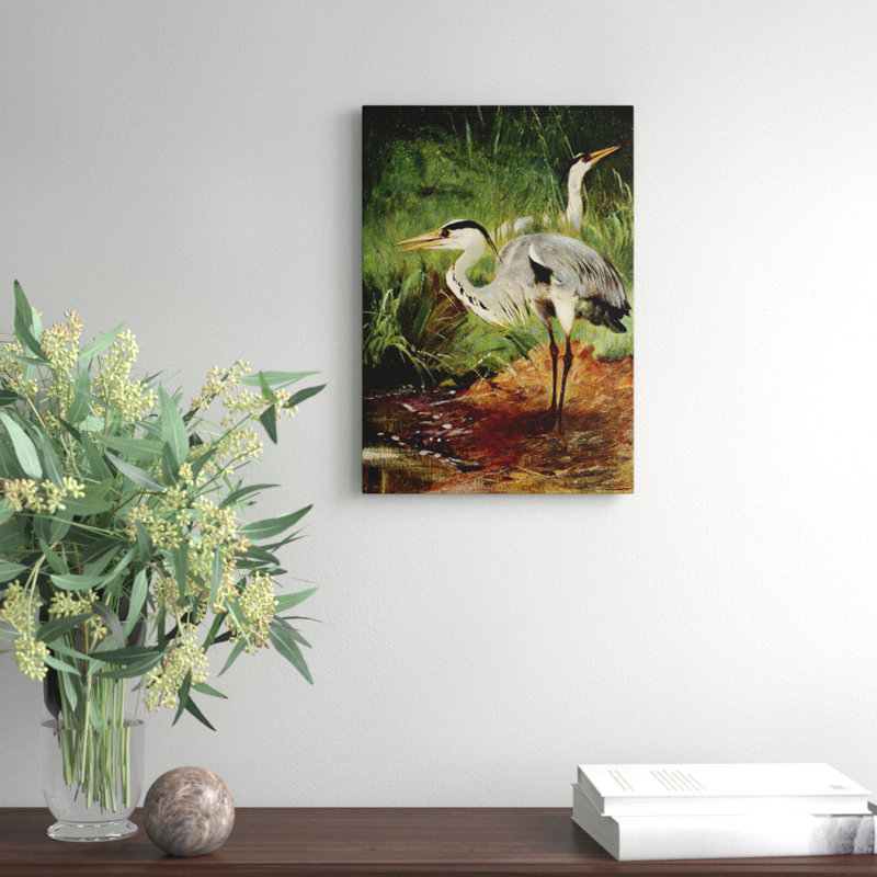 Wilhelm Kuhnert - Wrapped Canvas Print, 50cm H x 35cm W