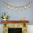 70" White Easter Bunny Banner