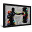 Colourful Boxing Silhouette With Paint Splashes-764610872-764610871-764610870