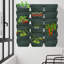 Pot de fleurs mural avec 18 pots-993017618